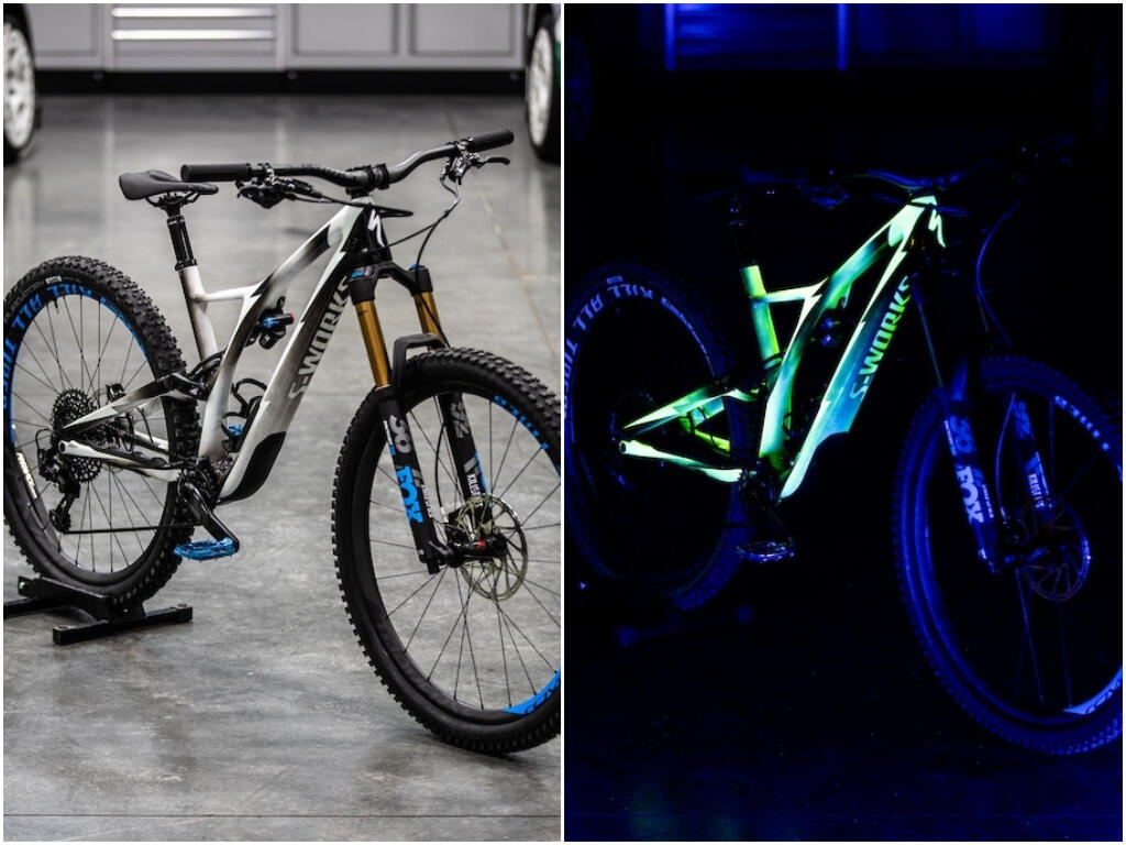 Люмiнiсцентна фарба для тюнінгу велосипедів - AcmeLight Metal for Bicycle Tuning — изображение 2
