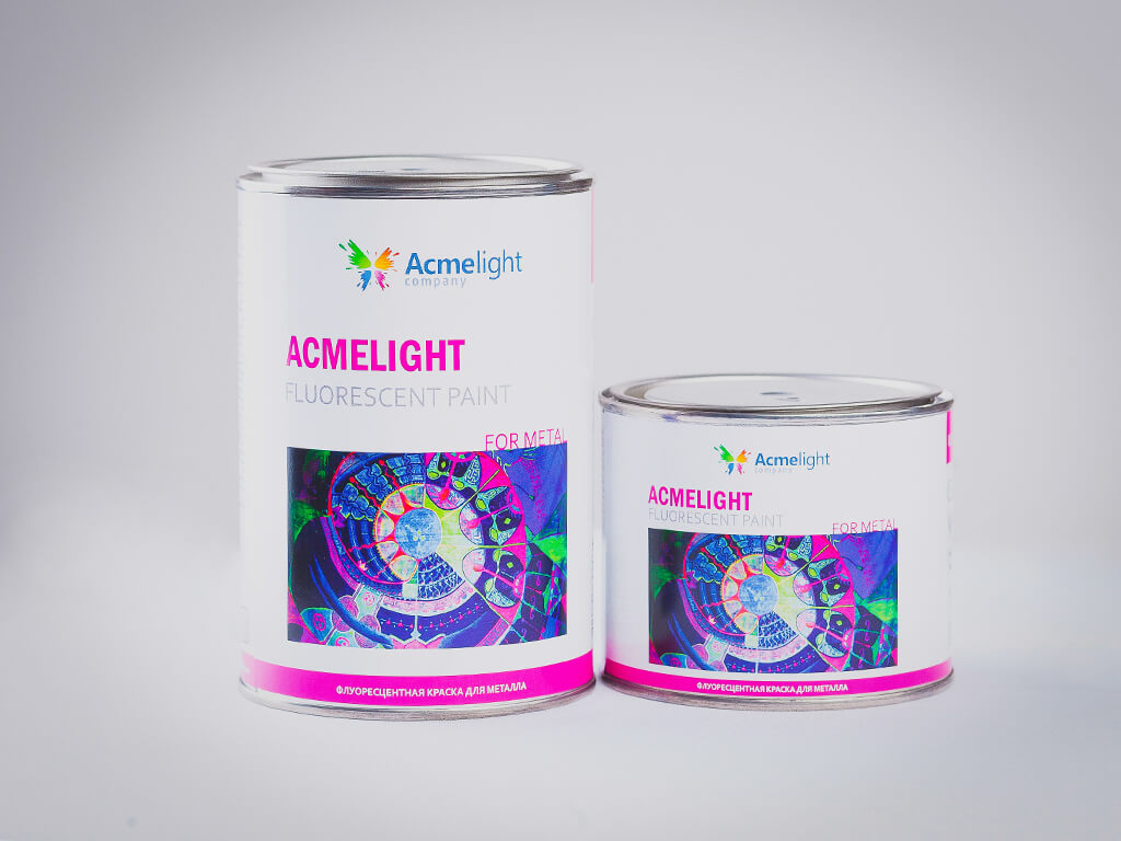 Для металевих поверхонь Acmelight Fluorescent paint for Metal