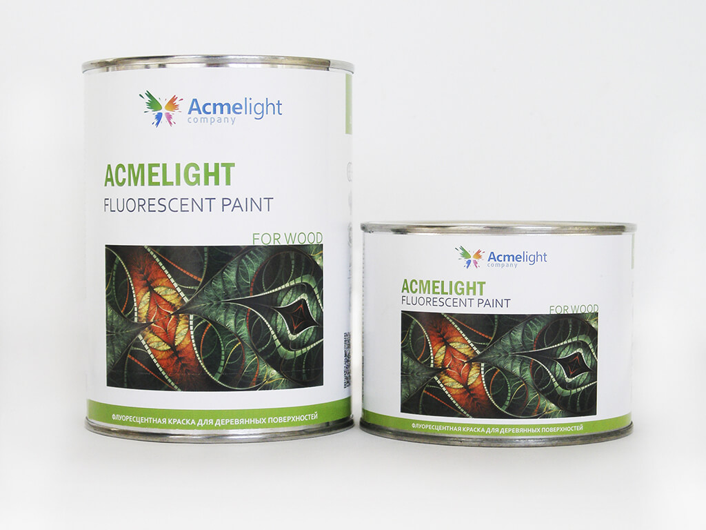 Acmelight Fluorescent paint for Wood - фарба для дерева